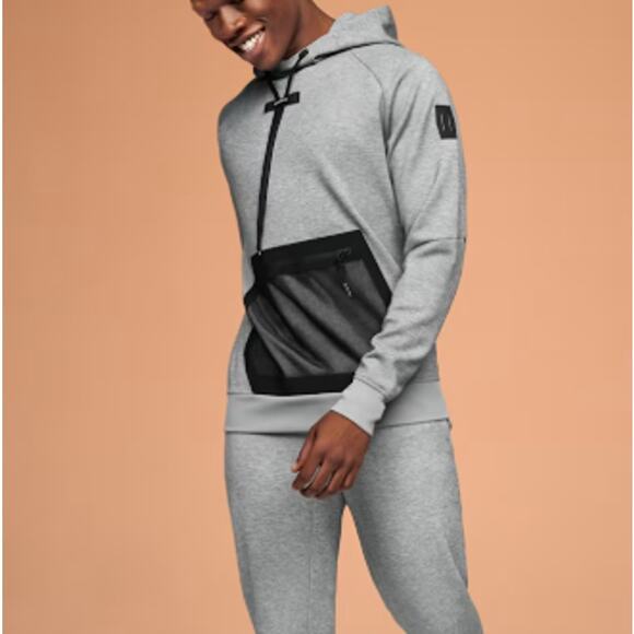 ON Men's Gray Swiss Engineering Hoodie Size S - Picture 3 of 12